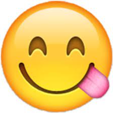 emoji emoticon smiley kiss licking