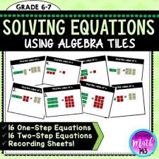 Solving One Step And Two Step Equations