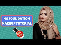easy makeup tutorial without foundation