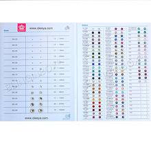 Blinginbox Color Chart Over 70 Colors Hot Fix Rhinestones
