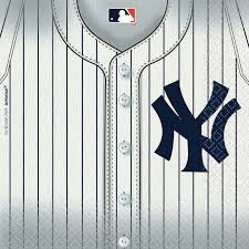 yankees luncheon napkins 36 pack