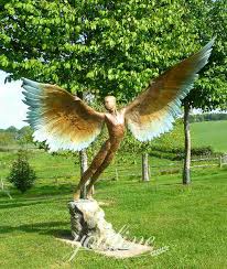 Bronze Life Size Angel Statues