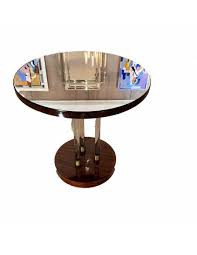 Modernist Pedestal Table Attributed To