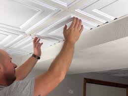 modern bat drop ceiling tile idea