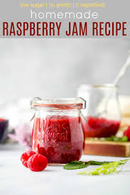 homemade raspberry jam recipe without