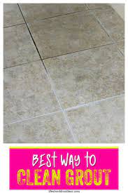 how to clean grout the easiest