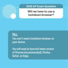 Lockdown browser is a custom browser that locks down the exam environment within specific while lockdown browser isn't the most exciting app available, it does make online assessments. Ap For Students Ø¹Ù„Ù‰ ØªÙˆÙŠØªØ± Q Will We Have To Use A Lockdown Browser During This Year S Ap Exams A