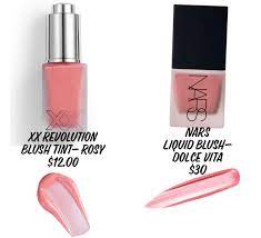 Gabby G on X: Nars liquid blush- Dolce Vita $30 dupe for this product is XX  Revolution blush tint- Rosy $12. The pigment on both of these products are  amazing! 💕 #NARS #