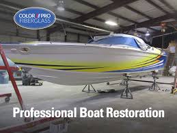 boat restoration color pro fibergl