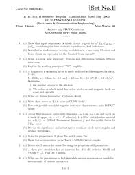 set no 1 mlr institute of technology