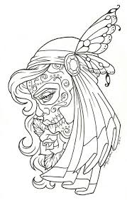 By best coloring pages august 30th 2016. Free Printable Day Of The Dead Coloring Pages Dibujo Para Imprimir Day Of The Dead Coloring Pages Woman Dibujo Para Imprimir
