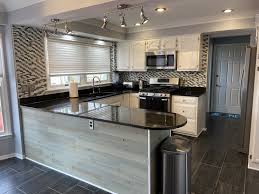 As for modern style, white is a modern white kitchen with wooden counters and some cabinets for more coziness. Driftwood In 2021 Small Kitchen Layouts Kitchen Remodel Small Kitchen Design Small
