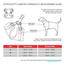Puppia Para Hc1529 Or M Orange Dotty Harness Ii C Pet Vest Harnesses Medium B06xppmt62