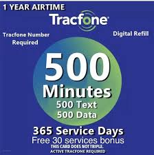 tracfone 1 year service plan 365 days