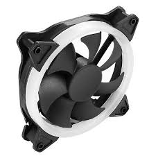 120mm red ring led pc case fan quiet