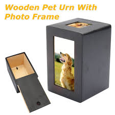 We can cater for both small animal and large animal cremation including cat cremation, dog cremation and horse cremation. Memorial Photo Pet Dog Cat Cremation Urn Ash Wooden Sake Keep Box Storage Au Ebay