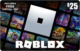 roblox gift card us 25