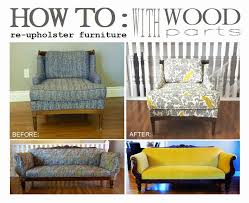 How To Re Upholster Furniture With Wood