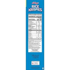 rice krispies cold breakfast cereal