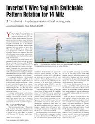pdf inverted v wire yagi with