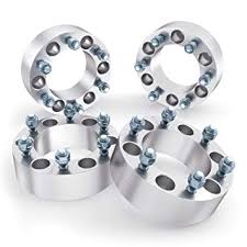 Rocktrix 2 Inch 50mm Silver Wheel Spacers 6x139 7 To 6x139 7 108mm Bore 12x1 25 Studs Compatible With Infiniti Qx4 Qx56 Nissan Armada Frontier