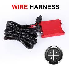 This is a wiring guide to show you how to wire up your new relay switch for fog lights. Dual Color Led Light Bar Wiring Harness Remonte Control Switch Kit Offroad 12v Walmart Com Walmart Com
