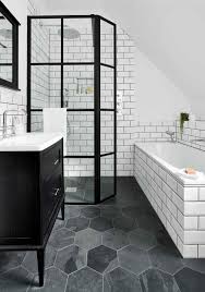 bathroom design black and white family