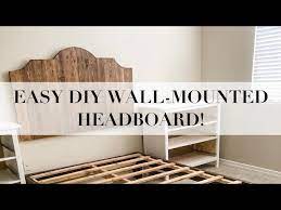How To Build A Wall Mounted Headboard