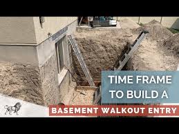Build A Basement Walkout Entry