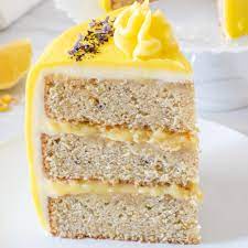 Earl Grey Cake With Lemon Curd gambar png