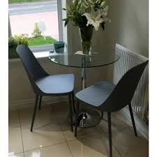 Small Glass Dining Table Round Kitchen