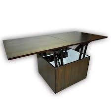 I'm happy to share the plans for this coffee table that converts to dining table below. Square Wooden Coffee Cum Dining Wall Mounting Table For Homes Guesthouses Id 20741547412