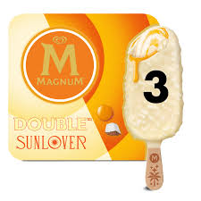 magnum double sunlover ice cream 3 x