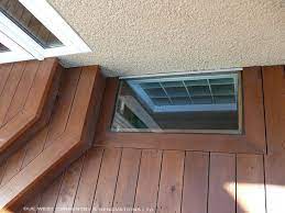 build a deck around a basement window
