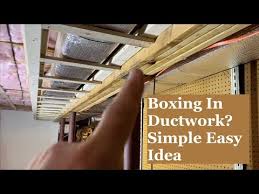 Boxing In Ductwork Simple Easy Idea