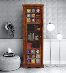 Siramika Solid Wood Book Case In