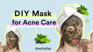 diy green tea mask for acne