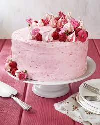 Raspberry Pink Velvet Cake With Raspberry Cream Cheese Frosting gambar png