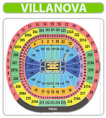 38 Meticulous Wells Fargo Seating Chart Villanova Basketball
