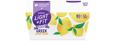 lemon cream nonfat greek yogurt light