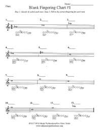 Clarinet Fingering Chart Worksheets Teaching Resources Tpt