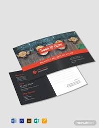 Free New Business Announcement Postcard Template Word