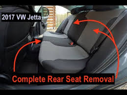 2017 Vw Jetta Rear Seat Complete