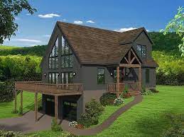 Plan 51696 Traditional Hillside Home