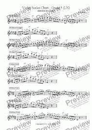 Violin Scales Chart Grade 5 Ln For Solo Instrument Solo Violin By Andrew Hsu Sheet Music Pdf File To Download