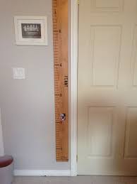 Childrens Yard Stick Growth Chart 7 Steps With Pictures