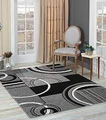 glory rugs area rug modern 2x7 grey