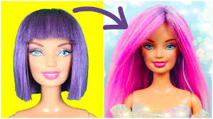 amazing barbie hairstyles coloring with
