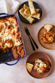 easy lazy lasagna cerole my sweet mess