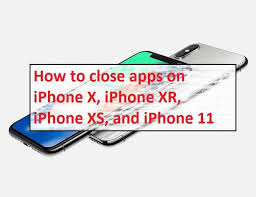 How to close apps on iphone x without the home button? How To Close Apps On Iphone X Iphone Xr Iphone Xs And Iphone 11
